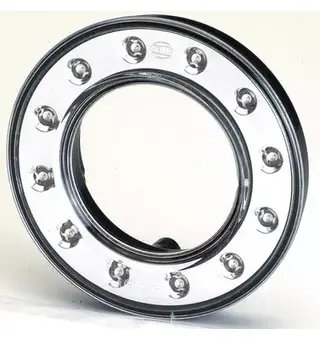 Hella LED-krets, bak- og omrisslys ø98 mm ytre, ø55 mm indre, rødt