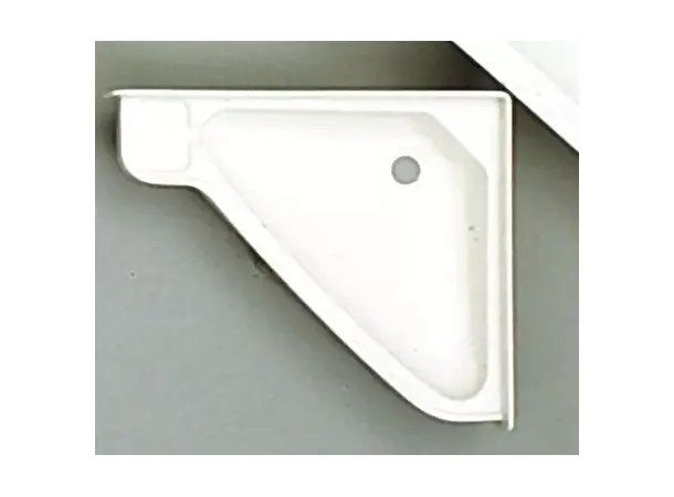 Hjørneservant - liten, abs hvit | Caravan.no