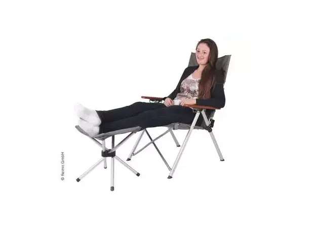 Holiday Travel fotstøtte Joplin grå | Caravan.no