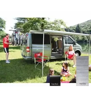 Fiamma F45S 260 cm til VW T5/T6 Svart / Royal Grey
