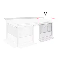 Fiamma frontpanel 190 cm Til Fiamma Caravanstore XL