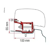 Fiamma markiseadapter til F40 Van Renault Trafic kort fra 2014