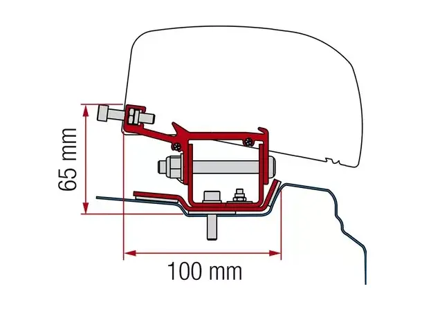 Fiamma markiseadapter til F40 Van | Caravan.no