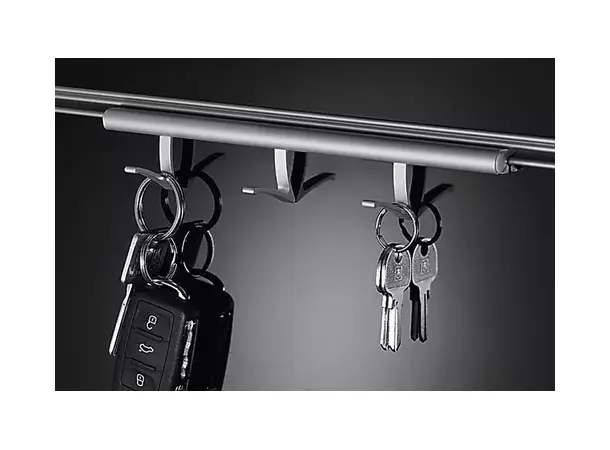 Føringsskinne 200 mm med 3 kroker | Caravan.no