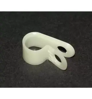 Gassrørklemmer plast 8 mm, 10 stk