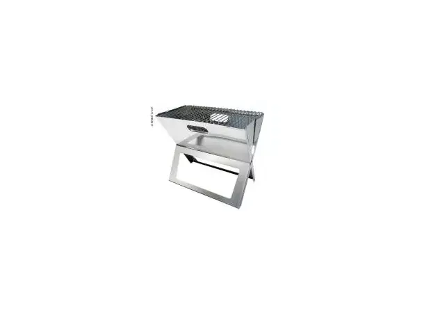 Kullgrill Tom i rustfritt stål – 50x26x4 cm | Caravan.no