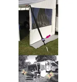 Fiamma LED tie down solcelle light 98655-885