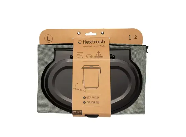 Flextrash søppelbøtte Ocean Green – 9 liter | Caravan.no