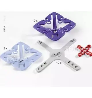 Froli sengesystem Star tilleggspakke 12 elementer + 12 fotkryss + 2 spennkrys