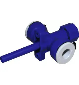 Reich tømming- og utluftingsventil for 12 mm rør