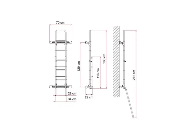 Fiamma Kit Bars Deluxe sølv | Caravan.no
