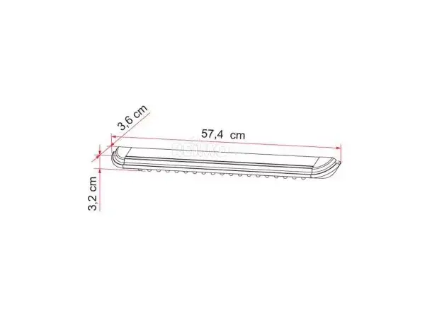 Fiamma LED utelys 12V – Uten bevegelsessensor | Caravan.no