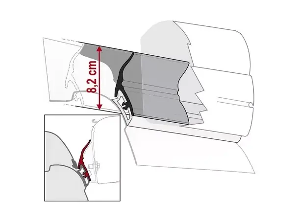 Fiamma Rain Guard VW T5 California – 98655-663 | Caravan.no