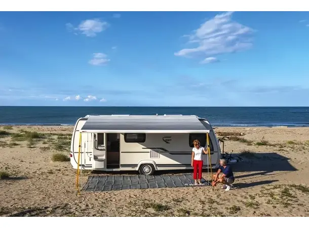 Fiamma takmarkise F80L 450 cm Sølv / Royal Blue 