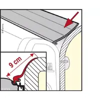 Fiamma Kit Rain Guard L 550 cm 98655Z016