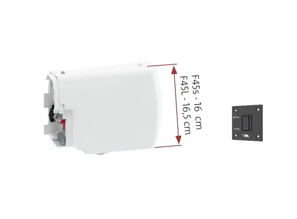 Fiamma Motor Kit til F45S 12V Svart 