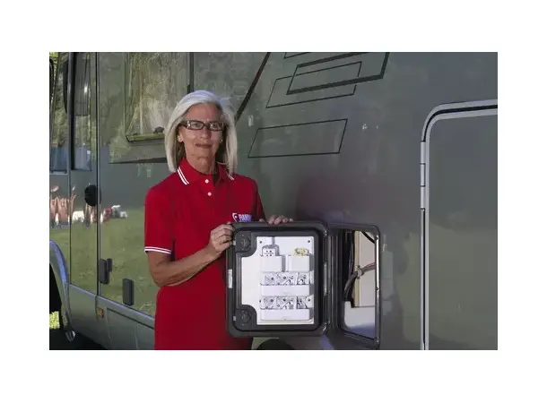 Fiamma plasthylle til kassettoalett – Hvit | Caravan.no