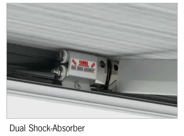Fiamma takmarkise F80L 550 cm Sølv / Royal Grey 