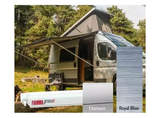 Fiamma takmarkise F80S 425 cm – Royal Blue | Caravan.no