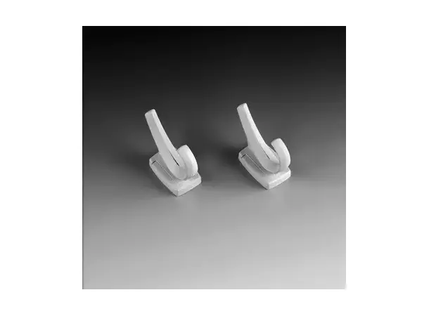 Froli knagger hvit – Sett med 2 stk | Caravan.no