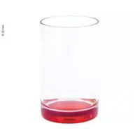 Gimex drikkeglass rød 250 ml