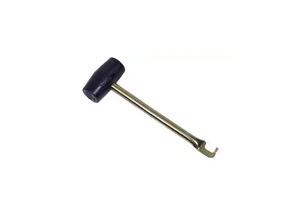Gummihammer med plugguttrekker 